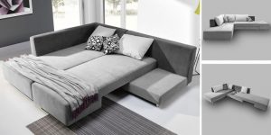 En hjørnesofa er en fantastisk mulighed for at få to ekstra sengepladser